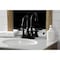 Kingston Brass KS2615PKL Duchess 4" Centerset Bathroom Faucet W/ Brass Pop-Up, Bronze KS2615PKL - alternate 2
